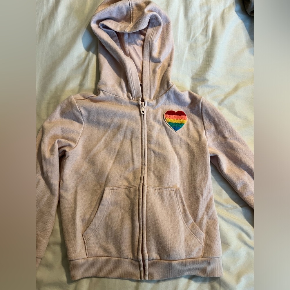 Gymboree girls zip up jacket.  Size 5-6
